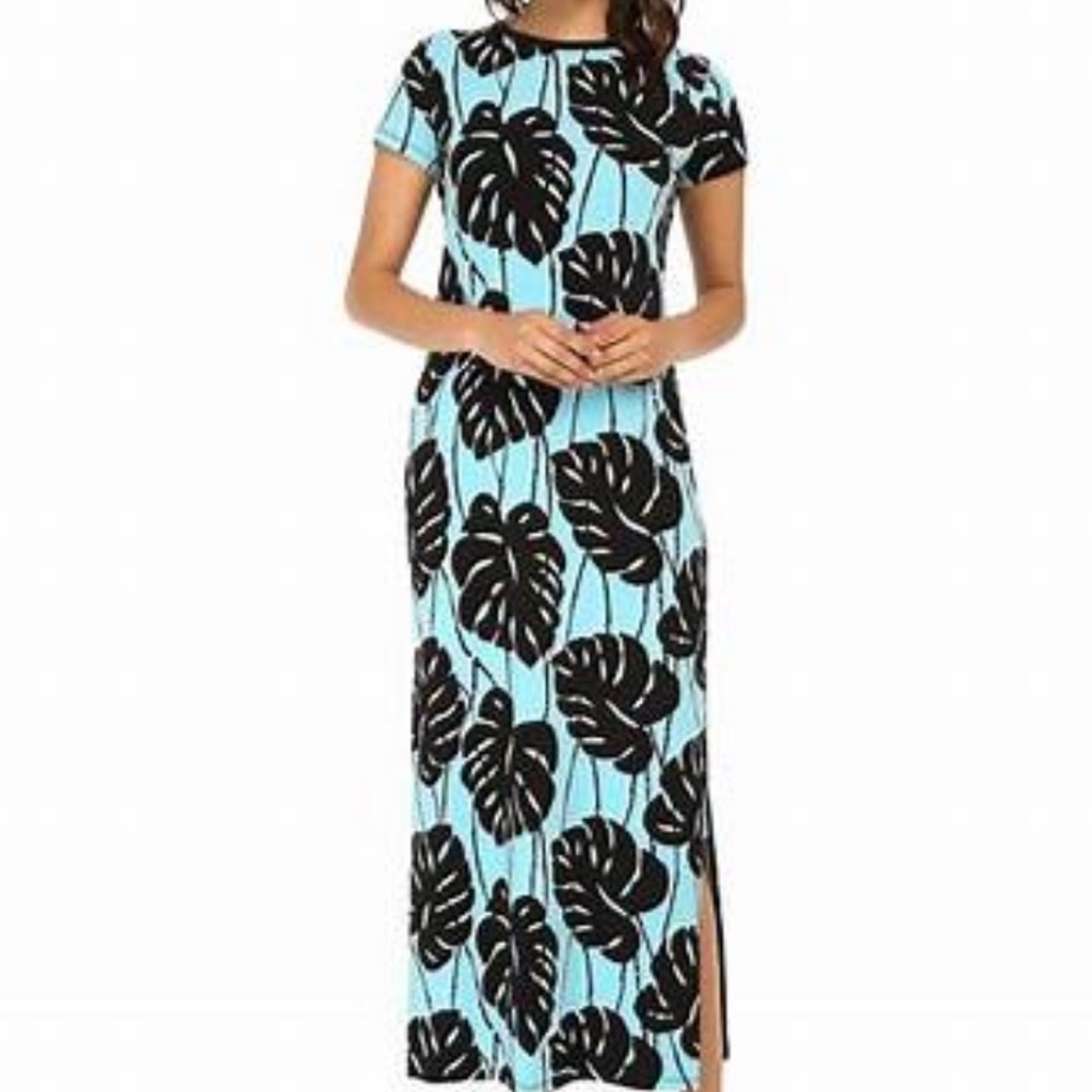 Michael Kors Tropical print Maxi dress XL